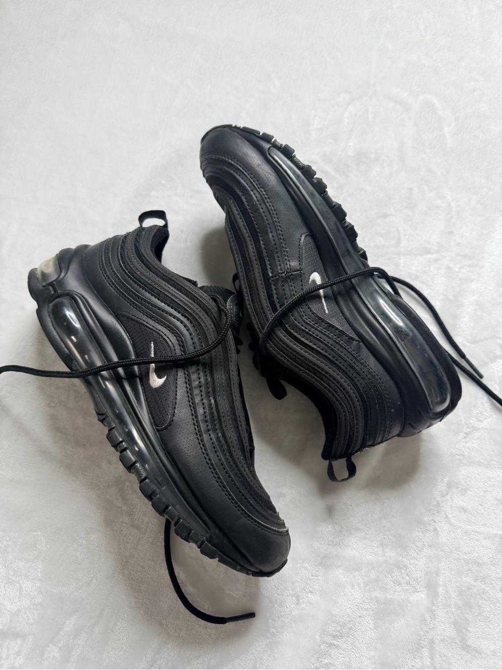 Nike Men’s Black/White Air Max 97 Sneakers